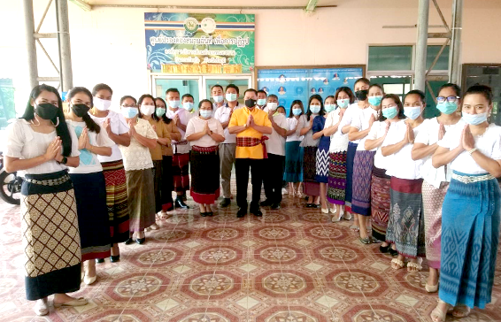 กิจกรรมแต่งกายด้วยผ้าไทย ทุกวันอังคาร พุธ และศุกร์